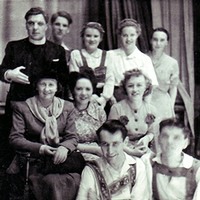 Cast of "Autumn Crocus"